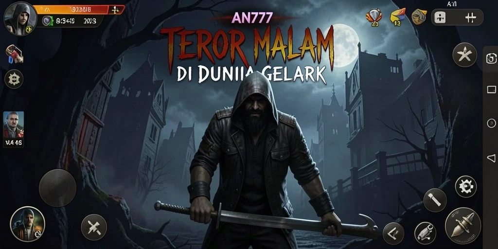 Gameplay AN777 yang seram dan mendebarkan.