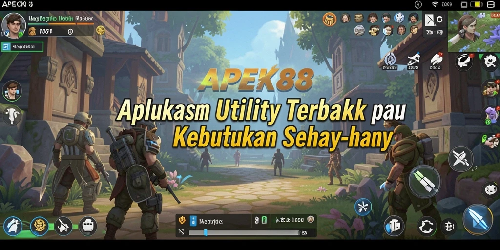 Tampilan utama APEK88 yang informatif dan mudah digunakan.