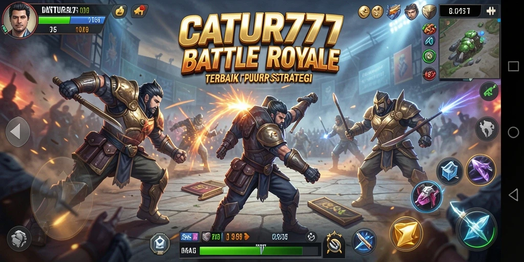 Tampilan menarik dari gameplay <strong>CATUR777</strong> dalam aksi pertarungan yang seru.