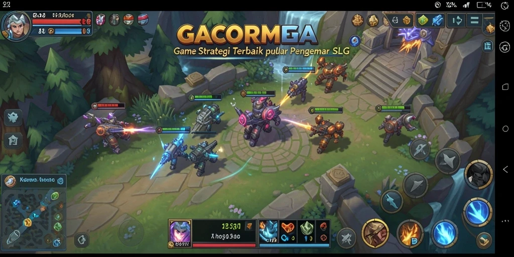 Tampilan gameplay GACORMEGA yang mendebarkan dan penuh strategi.