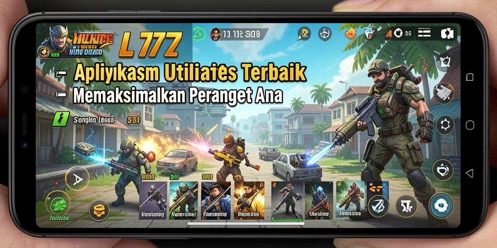 Screenshot L777 menampilkan fitur utilitas pengelolaan perangkat yang efisien.